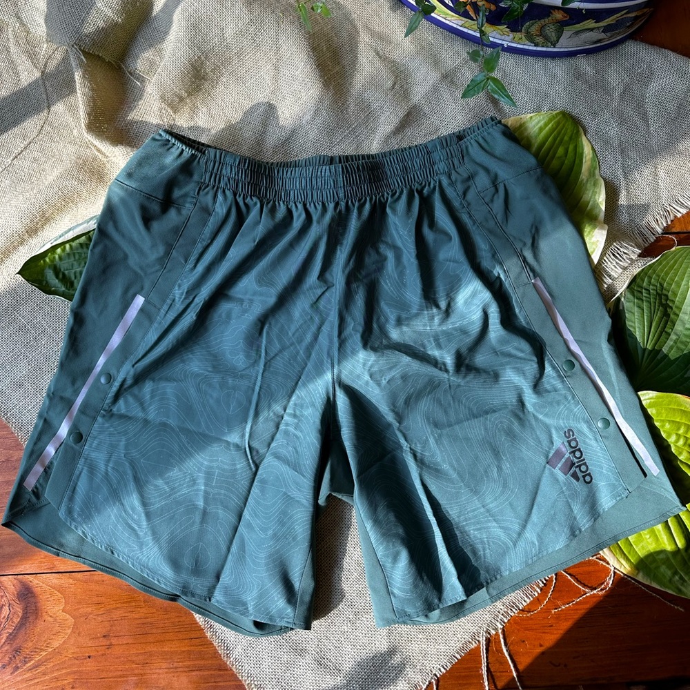 Adidas Aeroready Men Running Shorts Sz L 7”